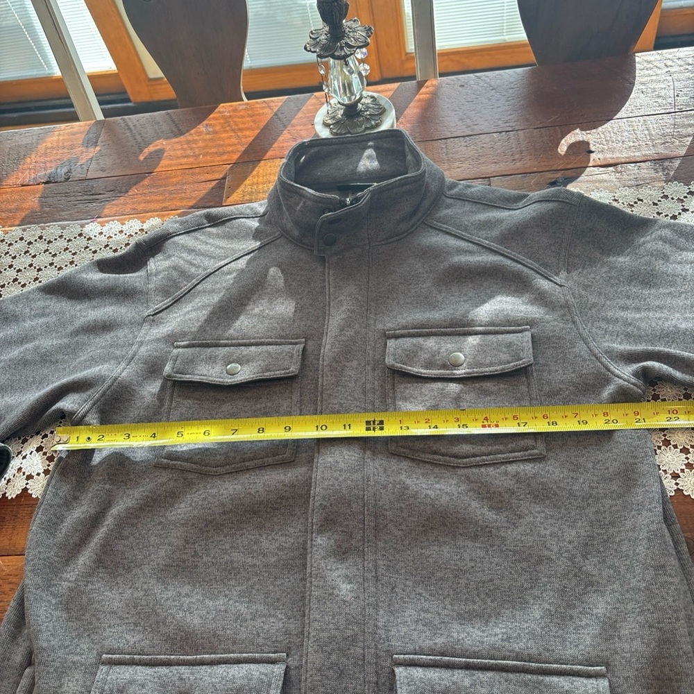 Men's Patagonia Better Sweater Fleece Field Jacket In Heather Grey. Size L - Picture 6 of 6